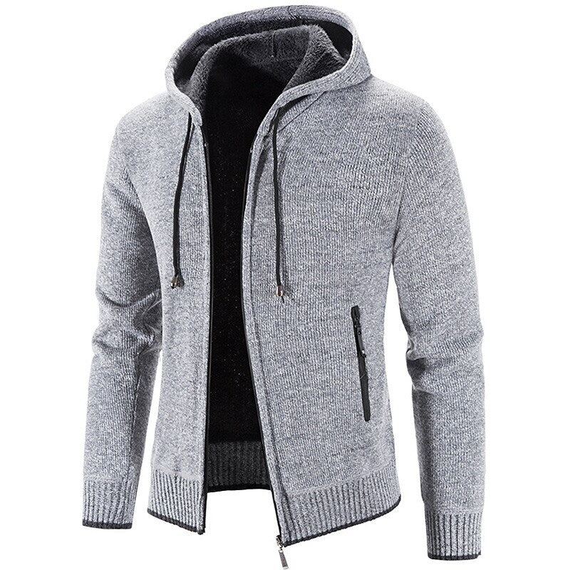 Men's Full Zipper Hoodies Sweater