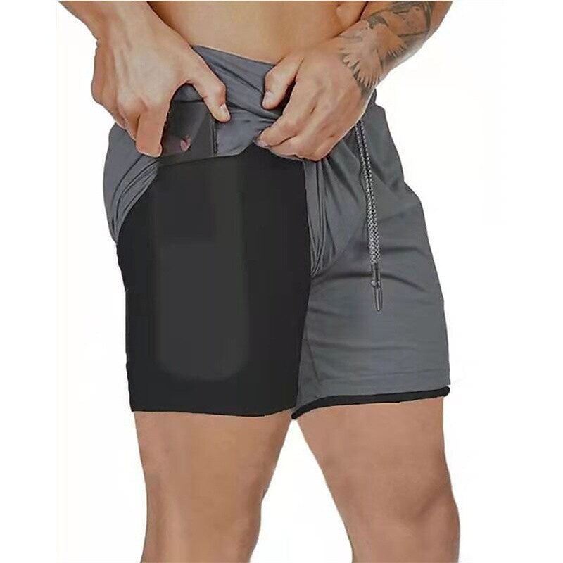 Men's Active Running Gym Shorts