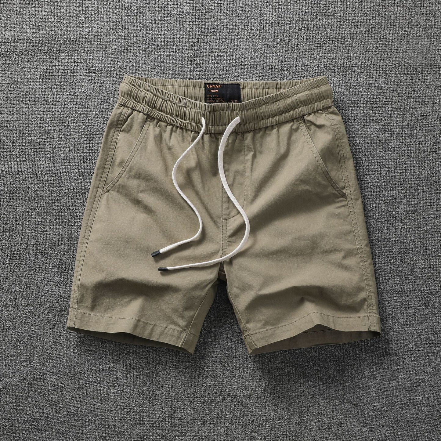 Men's Loose Fit Stretch Cotton Cargo Shorts