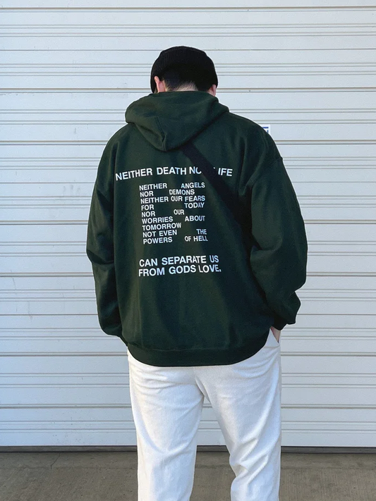 Neither Death Nor Life Print Hoodie