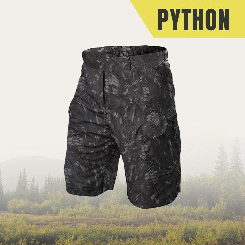 SUMMER SALES 70% OFF | Men's Tactical 10-pocket Waterproof Hiking Fishing Cargo Shorts