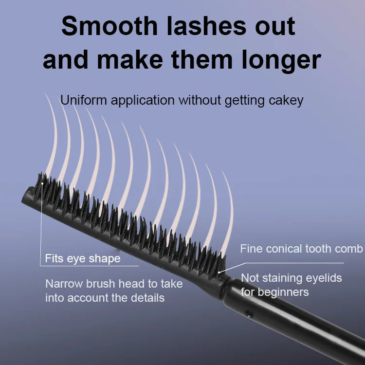 🎁2025 Hot Sale💕[Waterproof and Non-Smudging] Lengthening And Curling Long-lasting Mascara