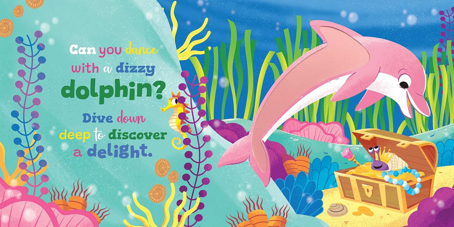 Little Hippo Books Can You Tickle a Turtle? - Children's Sensory Board Book with Touch and Feel Trails