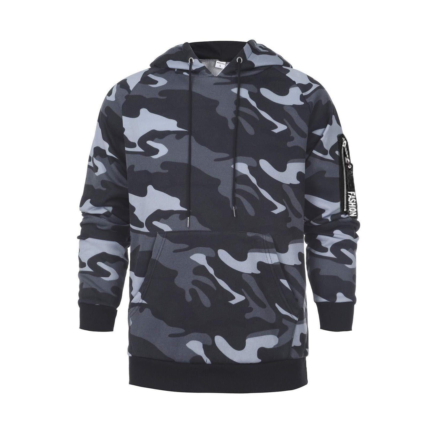 Alban Zipper Detail Drawstring Hoodie & Sweatpants
