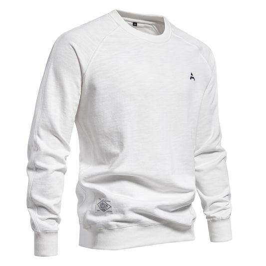 Men's Casual Graphic Design Crew Neck Sweatshirt