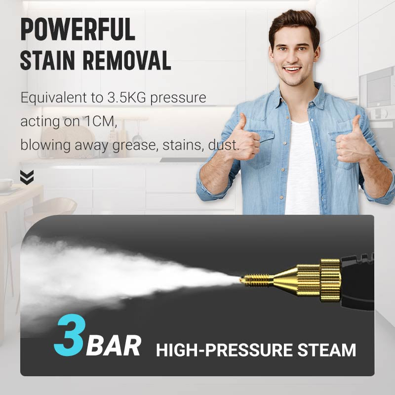 💯2025 HOT SALE 🔥2500W Handheld High-Temperature Pressurized Steam Cleaner